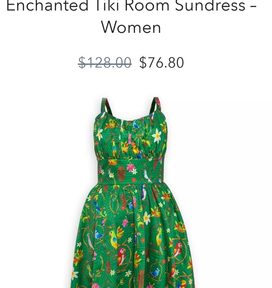 ISO!!! DO NOT BUY Disney Dress Shop dresses prefer LG, anything above MED - Picture 4 of 5